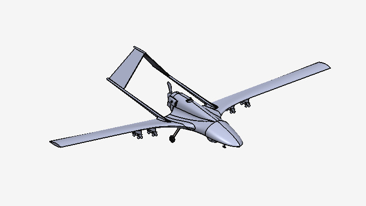 Catia_飞机直升机004