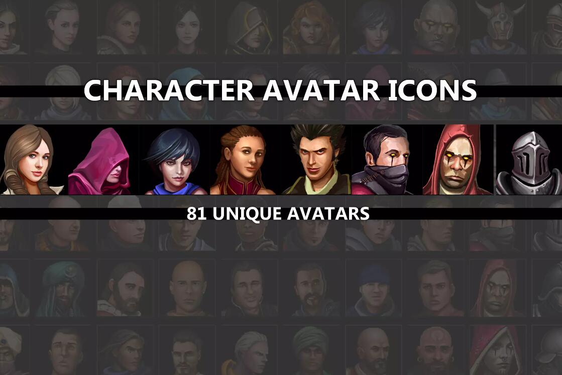 Character Avatar Icons v1.06人物图标