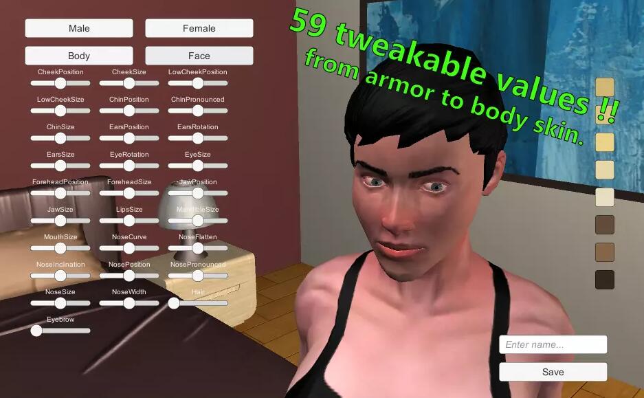 Character Customization with UMA v1.1插件