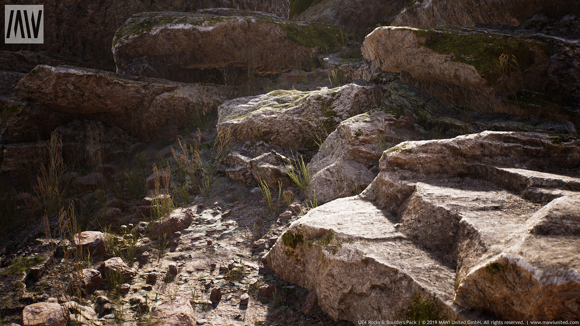 MW Rocks and Boulders自然岩石