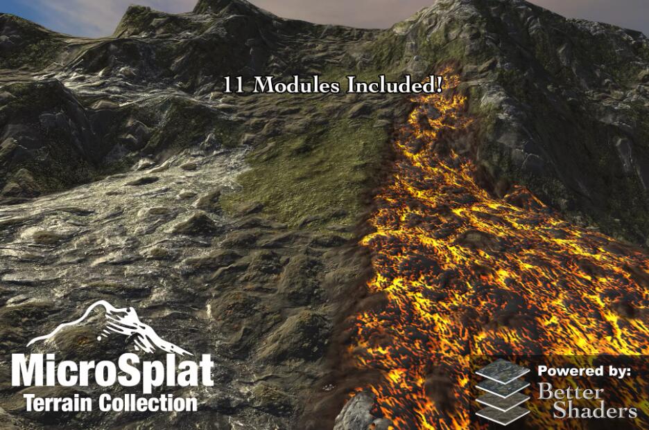 MicroSplat – Terrain Collection v3.9.24地形插件