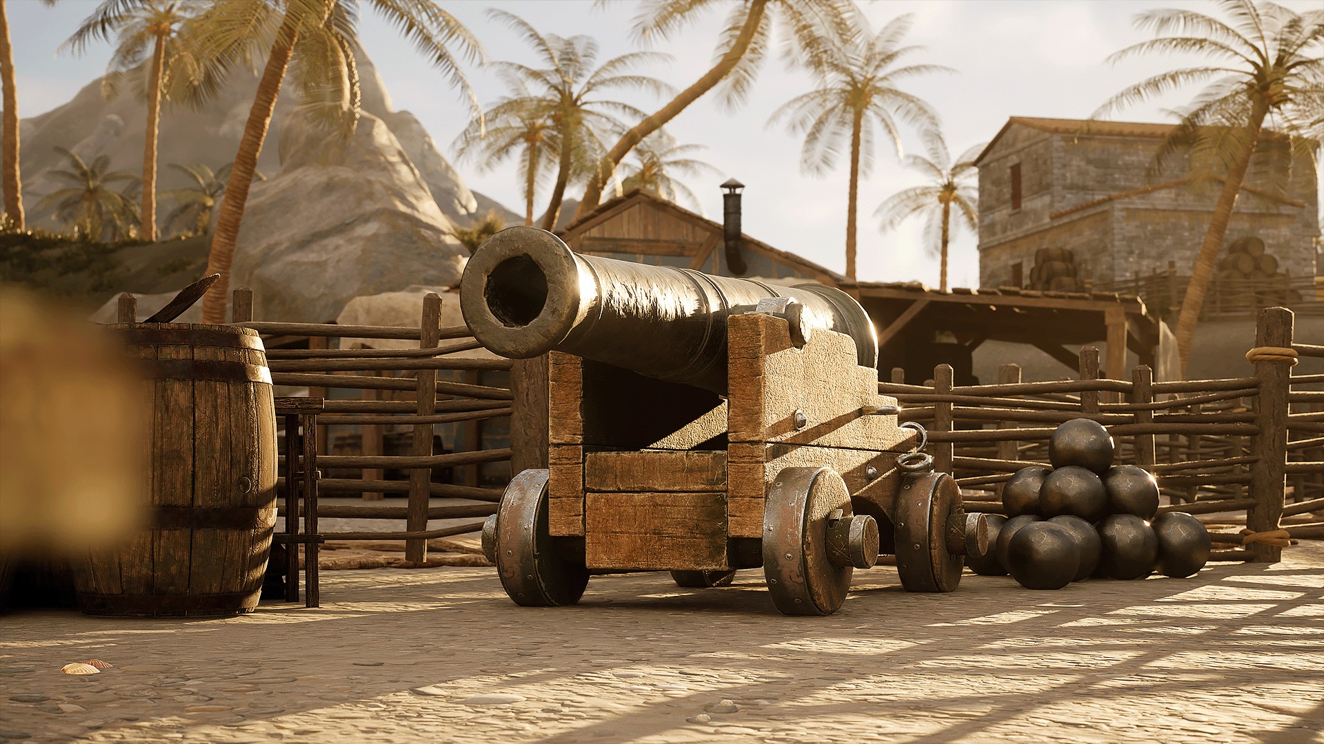 Pirate Island (Pirate, Pirates, Island)渔村