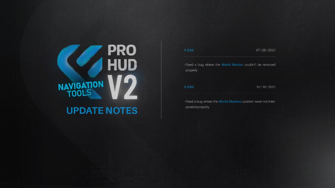 Pro HUD Pack V2 Navigation Tools蓝图
