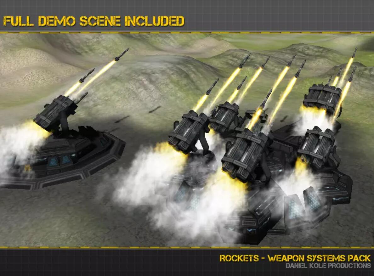 Rockets Weapon Systems Pack v2.0火箭炮系统