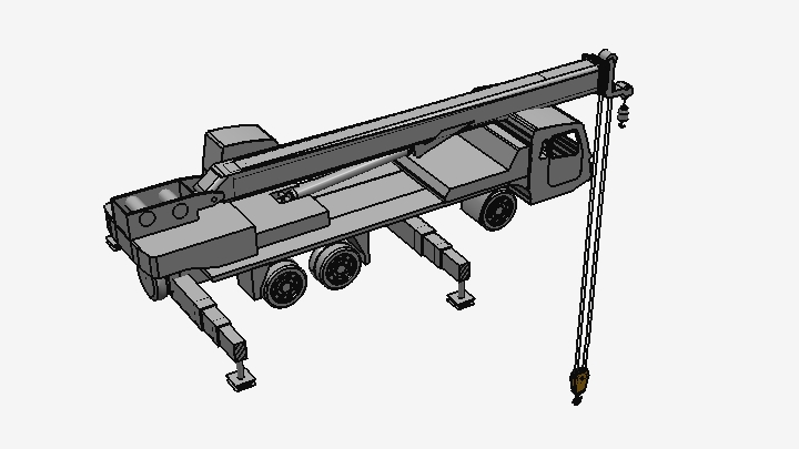 STEP_汽车吊车004