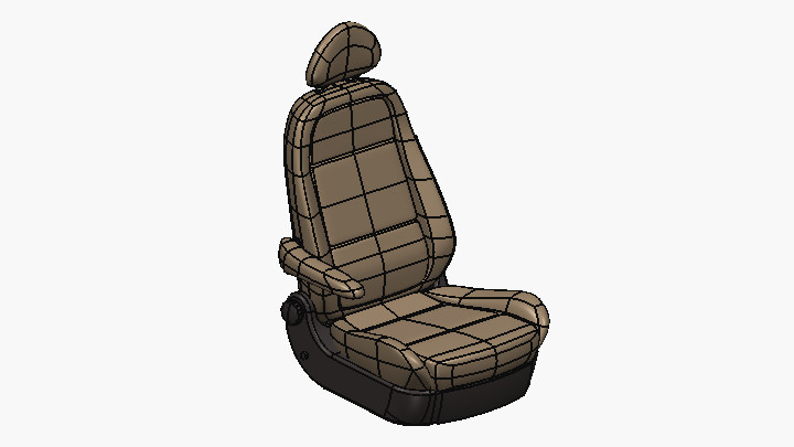 STEP_汽车座椅023