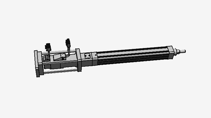 STEP_液压缸油缸029