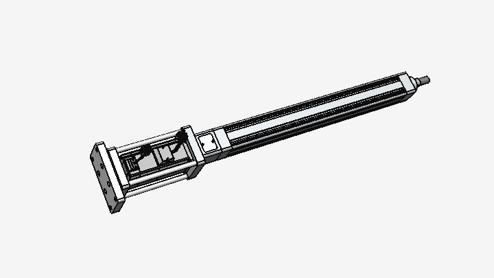 STEP_液压缸油缸031