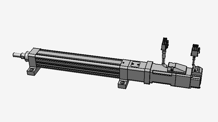STEP_液压缸油缸081