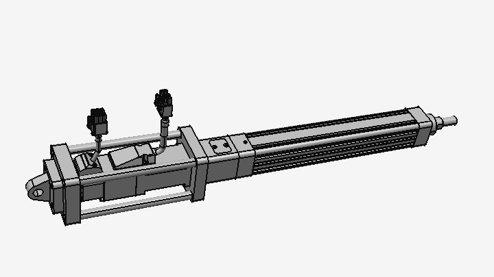 STEP_液压缸油缸125