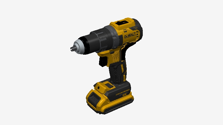 STEP_电钻钻头001