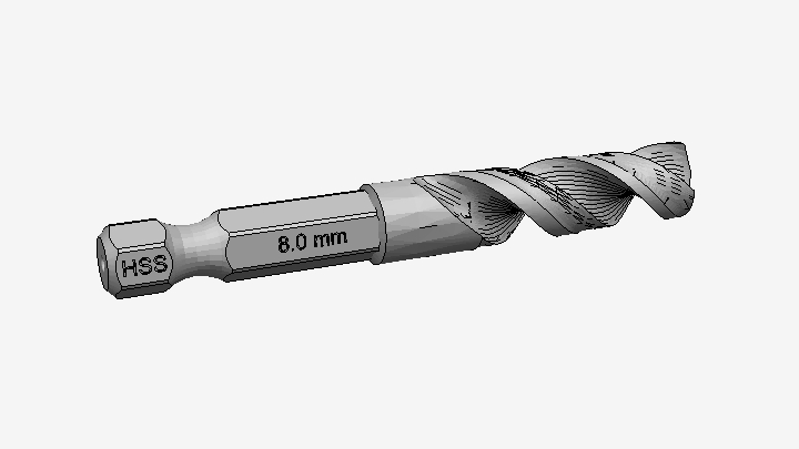 STEP_电钻钻头021