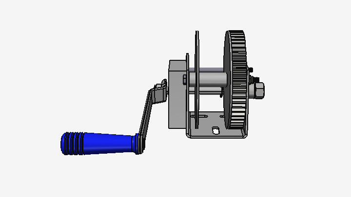 STEP_绞车卷扬机036