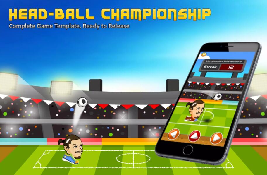 Soccer Head-Ball Championship Game Kit 1.4足球小游戏