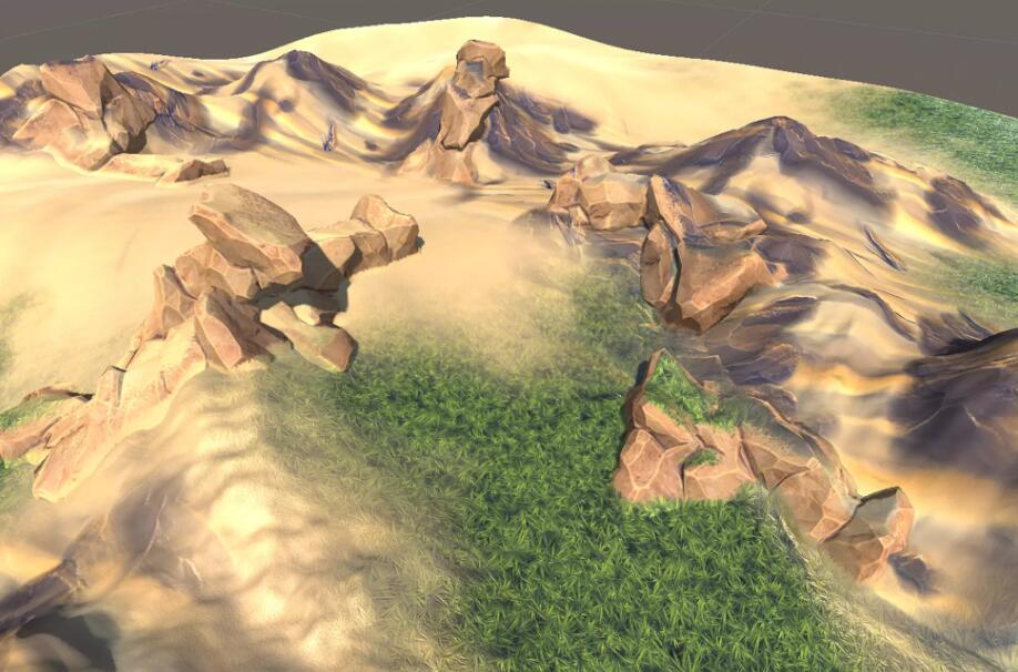 Terrain Blending v3.9.17地形混合着色器