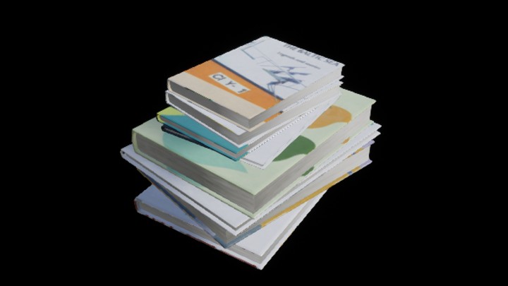 UE项目资源_模型资源_书1080