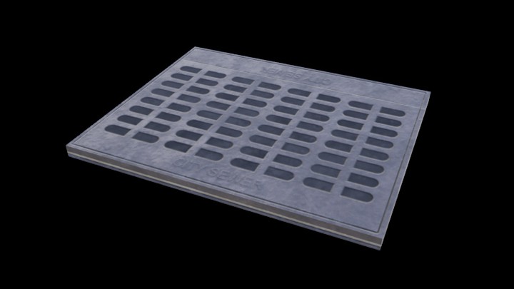 UE项目资源_模型资源_井盖051