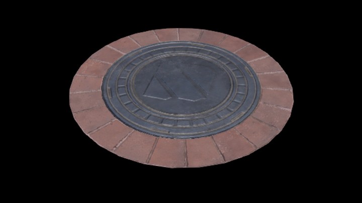 UE项目资源_模型资源_井盖054