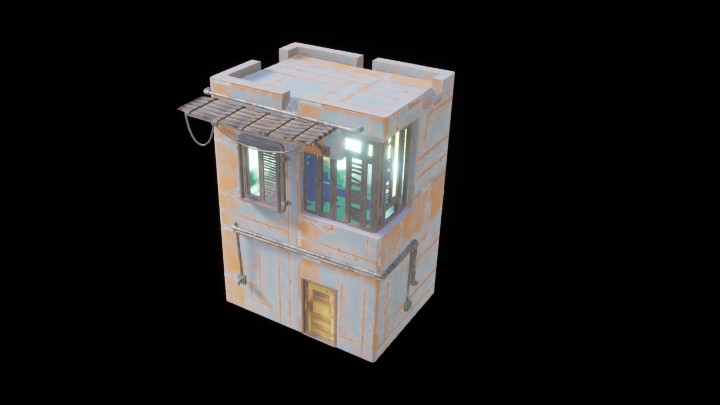 UE项目资源_模型资源_亭子008