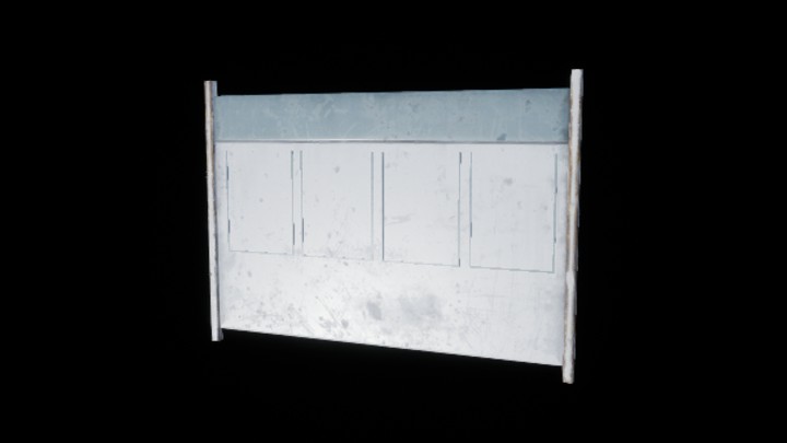 UE项目资源_模型资源_信息牌007