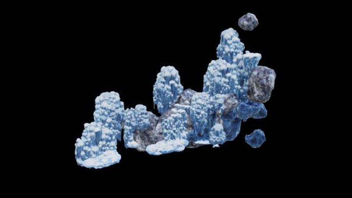 UE项目资源_模型资源_冰川021