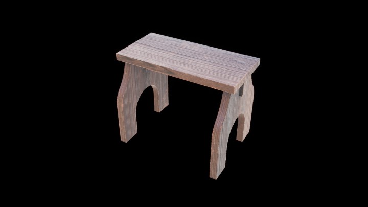 UE项目资源_模型资源_凳子411