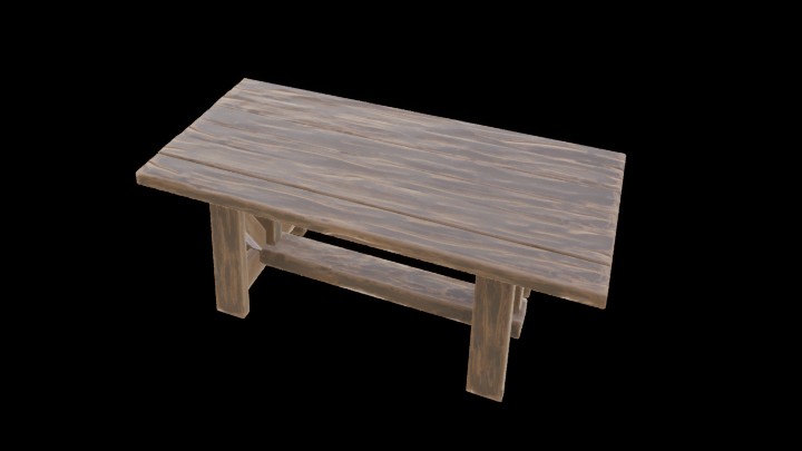 UE项目资源_模型资源_凳子428