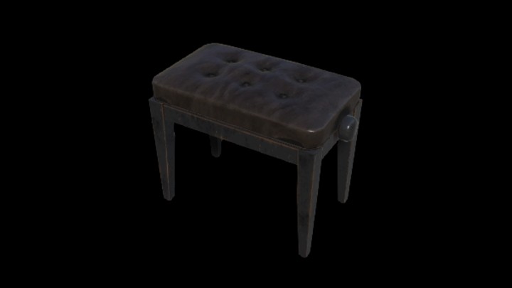 UE项目资源_模型资源_凳子438