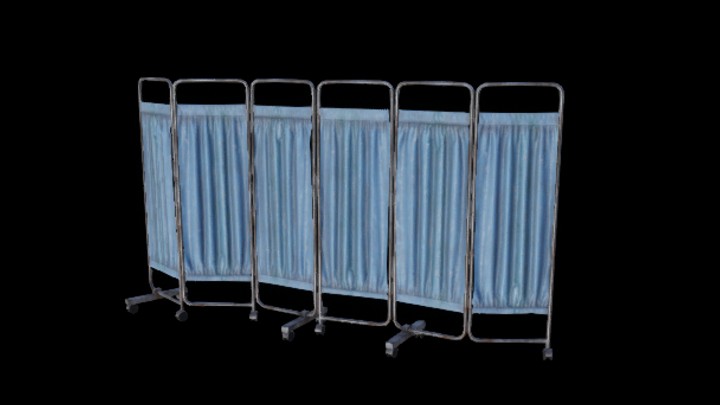 UE项目资源_模型资源_医疗栅栏002