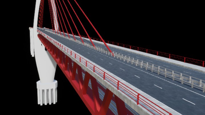 UE项目资源_模型资源_千厮门大桥001