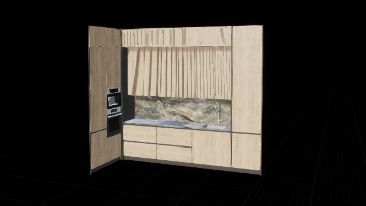 UE项目资源_模型资源_厨房001