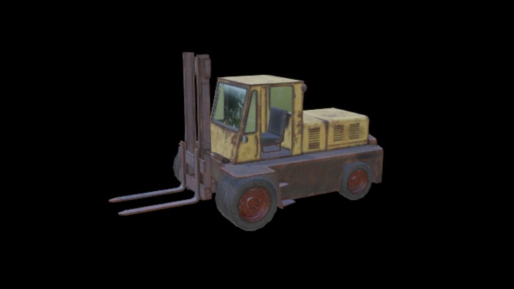 UE项目资源_模型资源_叉车011