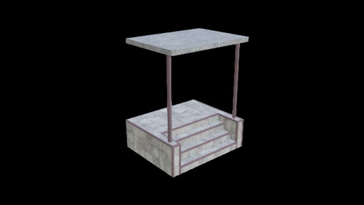 UE项目资源_模型资源_台阶017