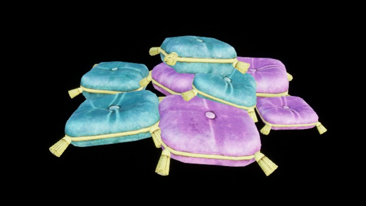 UE项目资源_模型资源_坐垫040