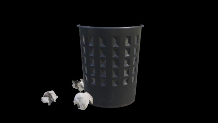 UE项目资源_模型资源_垃圾桶265