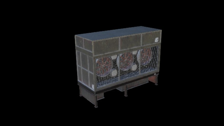 UE项目资源_模型资源_外机箱001