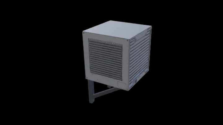 UE项目资源_模型资源_外机箱004