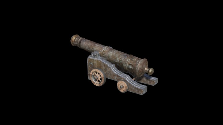 UE项目资源_模型资源_大炮007