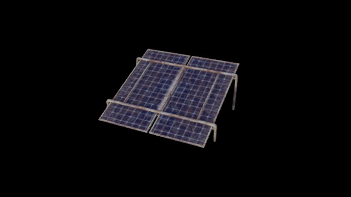 UE项目资源_模型资源_太阳能板012