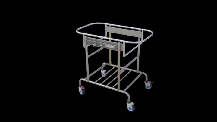 UE项目资源_模型资源_婴儿床004