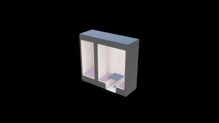 UE项目资源_模型资源_小隔间001