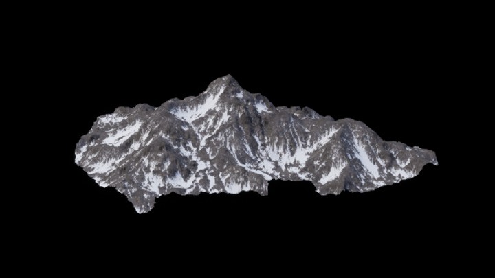 UE项目资源_模型资源_山脉023