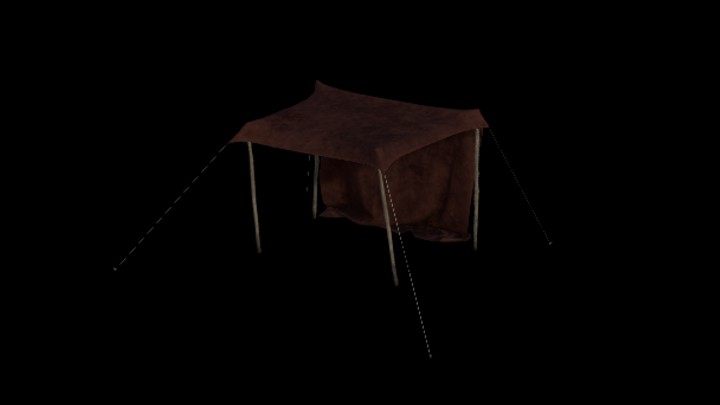 UE项目资源_模型资源_帐篷054