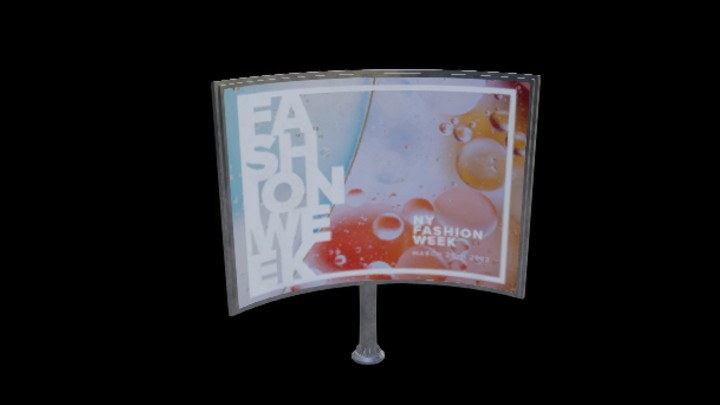 UE项目资源_模型资源_广告牌411