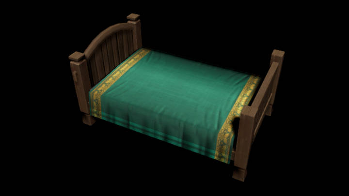 UE项目资源_模型资源_床160