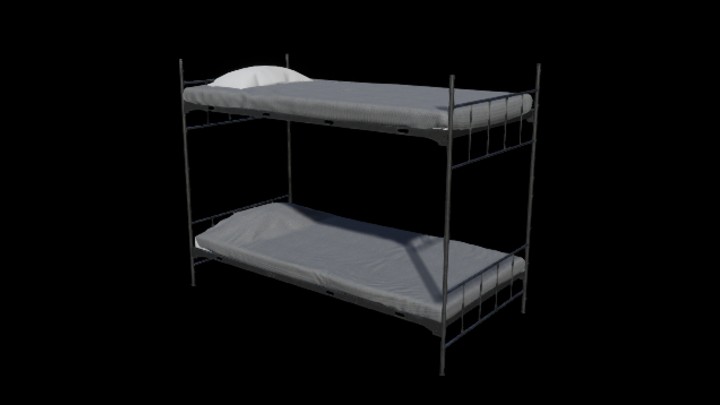 UE项目资源_模型资源_床180