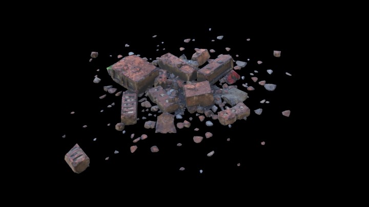 UE项目资源_模型资源_废墟023