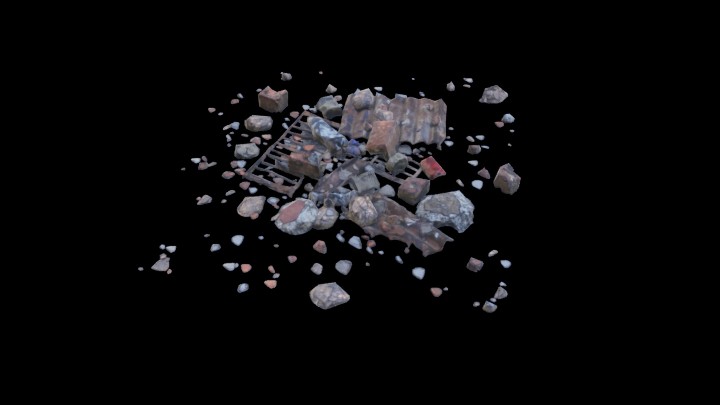 UE项目资源_模型资源_废墟024