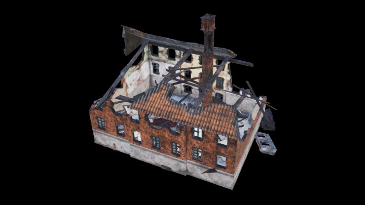 UE项目资源_模型资源_废墟030