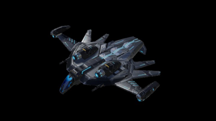 UE项目资源_模型资源_战机008